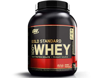 Optimum Nutrition Gold Standard 100% Whey Protein Powder, Double Rich Chocolate, 5 lb