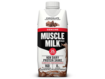Muscle Milk Genuine Protein Shake, Chocolate, 25g Protein, 11 FL OZ, 12 Count