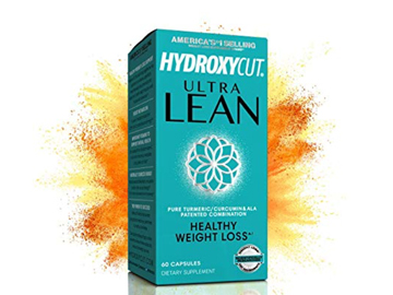 Hydroxycut Ultra Lean Healthy Weight Loss, Turmeric Curcumin & Alpha Lipoic Acid Supplement, Energy & Metabolism Booster, 60 Pills